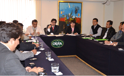 OEFA recibe a comité de agua de Iquitos