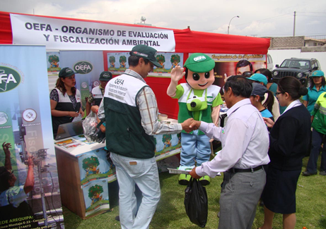  OEFA participó en la X Jornada Cívica “Módulo Perú” en Arequipa 