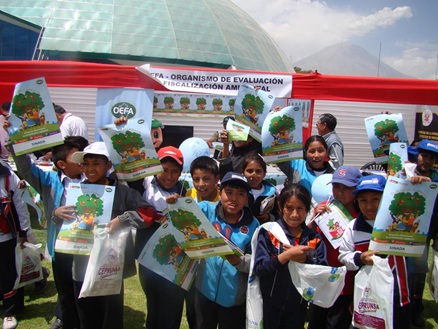 OEFA participó en la X Jornada Cívica “Módulo Perú” en Arequipa
