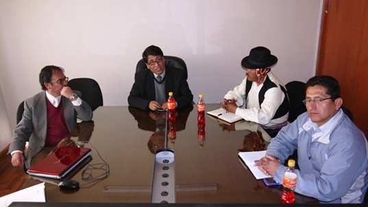 Funcionarios de la Municipalidad Distrital de Amantaní fueron asesorados por especialistas de la OD Puno.