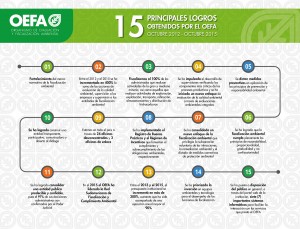 Infografía: 15 logros del OEFA