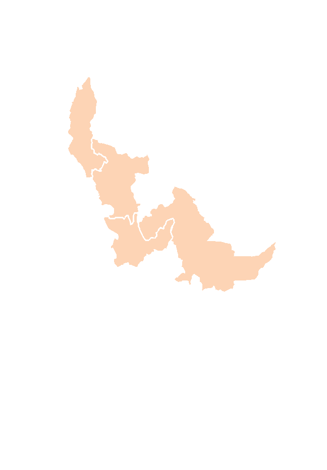 Mapa de las Oficinas Desconcentradas - 2014
