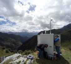 OEFA instaló en Áncash la primera estación de monitoreo de calidad del aire que opera con paneles solares