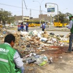 El OEFA exige a la Municipalidad Distrital de Comas erradicar los puntos críticos de basura generados en la vía pública