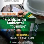 OEFA desarrollará foro regional para difundir acciones de fiscalización ambiental en Tacna
