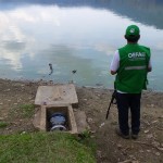 El OEFA constata el vertimiento de aguas residuales en la laguna del Sauce “Laguna Azul” en el departamento de San Martín