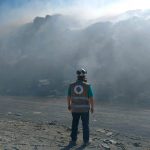 OEFA supervisa incendio en Botadero Municipal Coishco en Chimbote