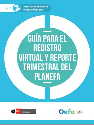 Guía para el registro virtual y reporte trimestral del Planefa