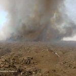 OEFA supervisa incendio en el botadero Sector Pampa de Ñoco en Ica