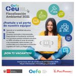 CEU 2021: OEFA ofrece 72 becas de estudio para estudiantes y egresados/as universitarios/as